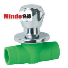 PPR Ball Valve with Brass Cover